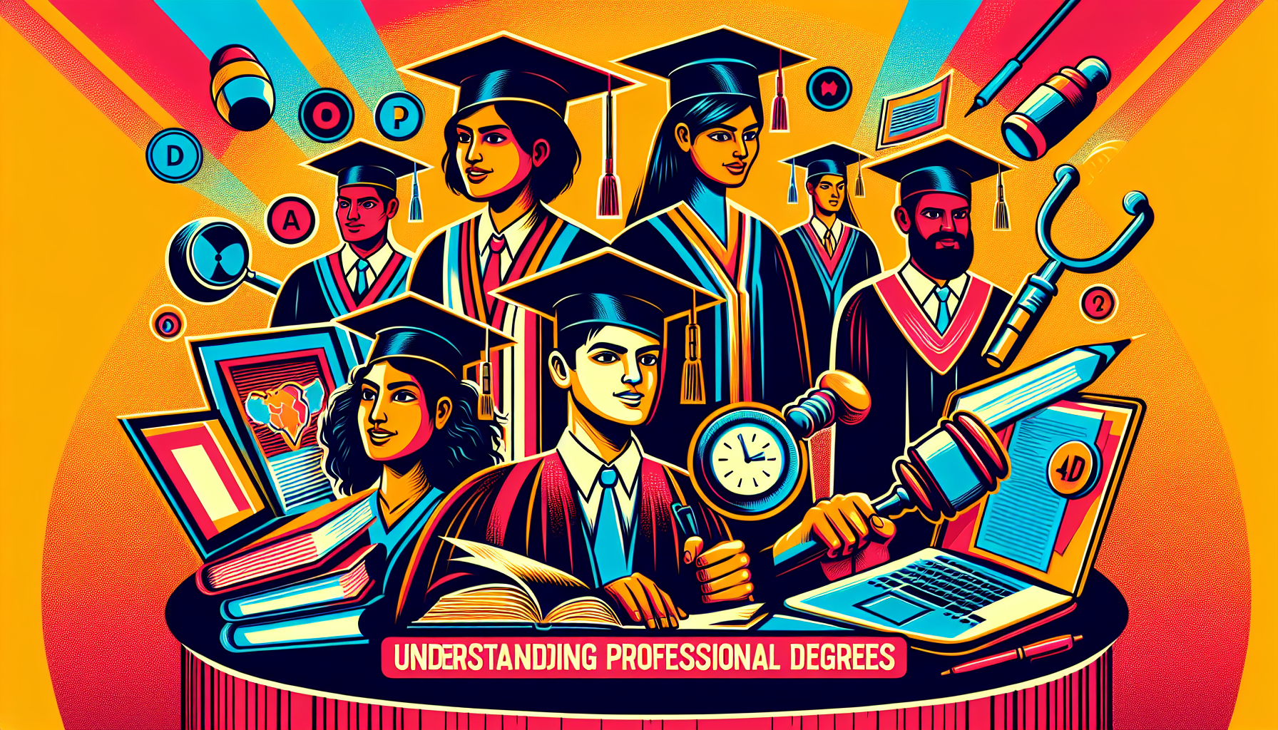 Students exploring professional degree options in India