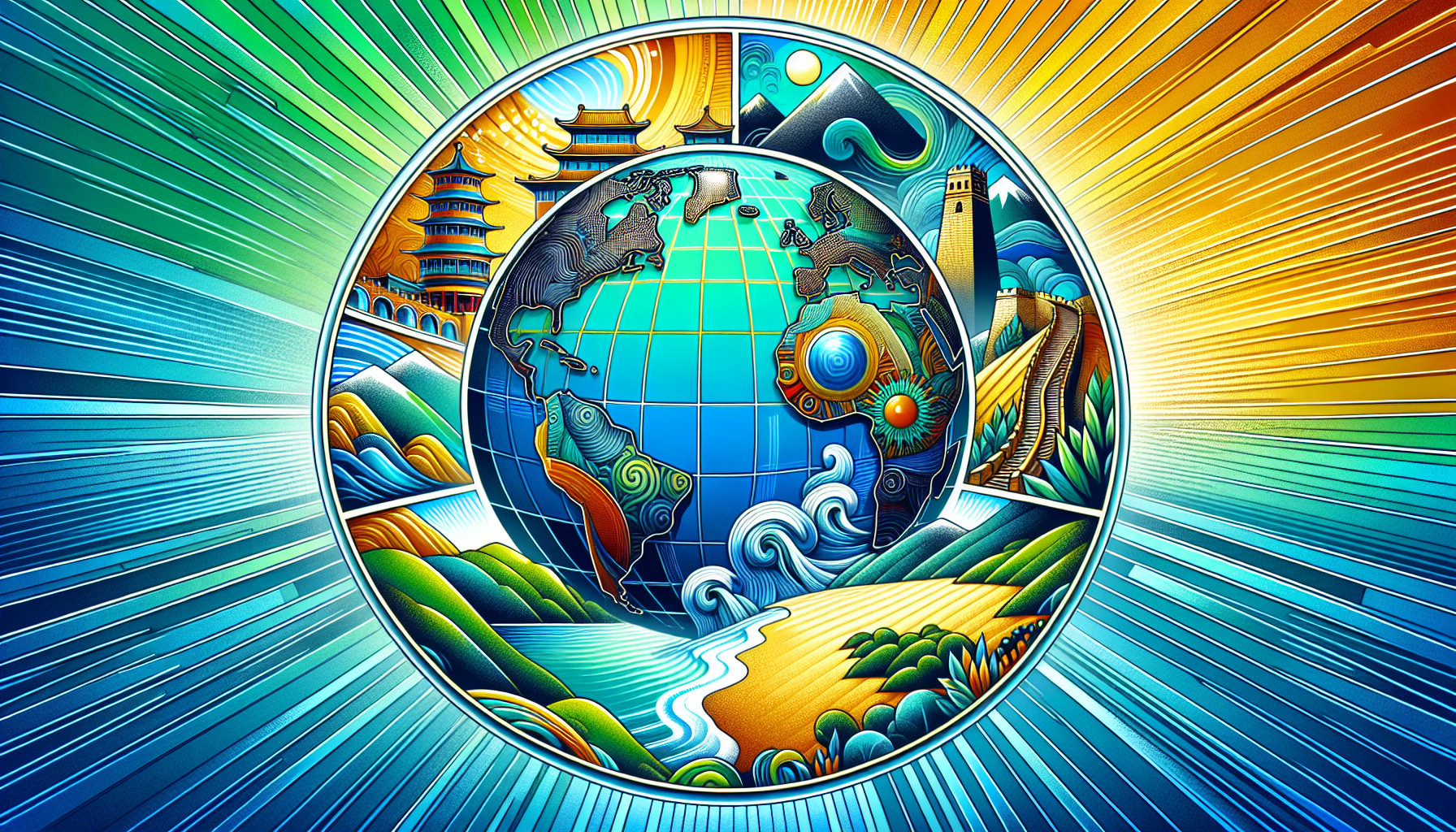 10 Wanderlust-Approved Careers: The Best Jobs for Travel Lovers Colorful globe with famous landmarks symbolizing travel, featuring the text 'Best Jobs for Travel Lovers.