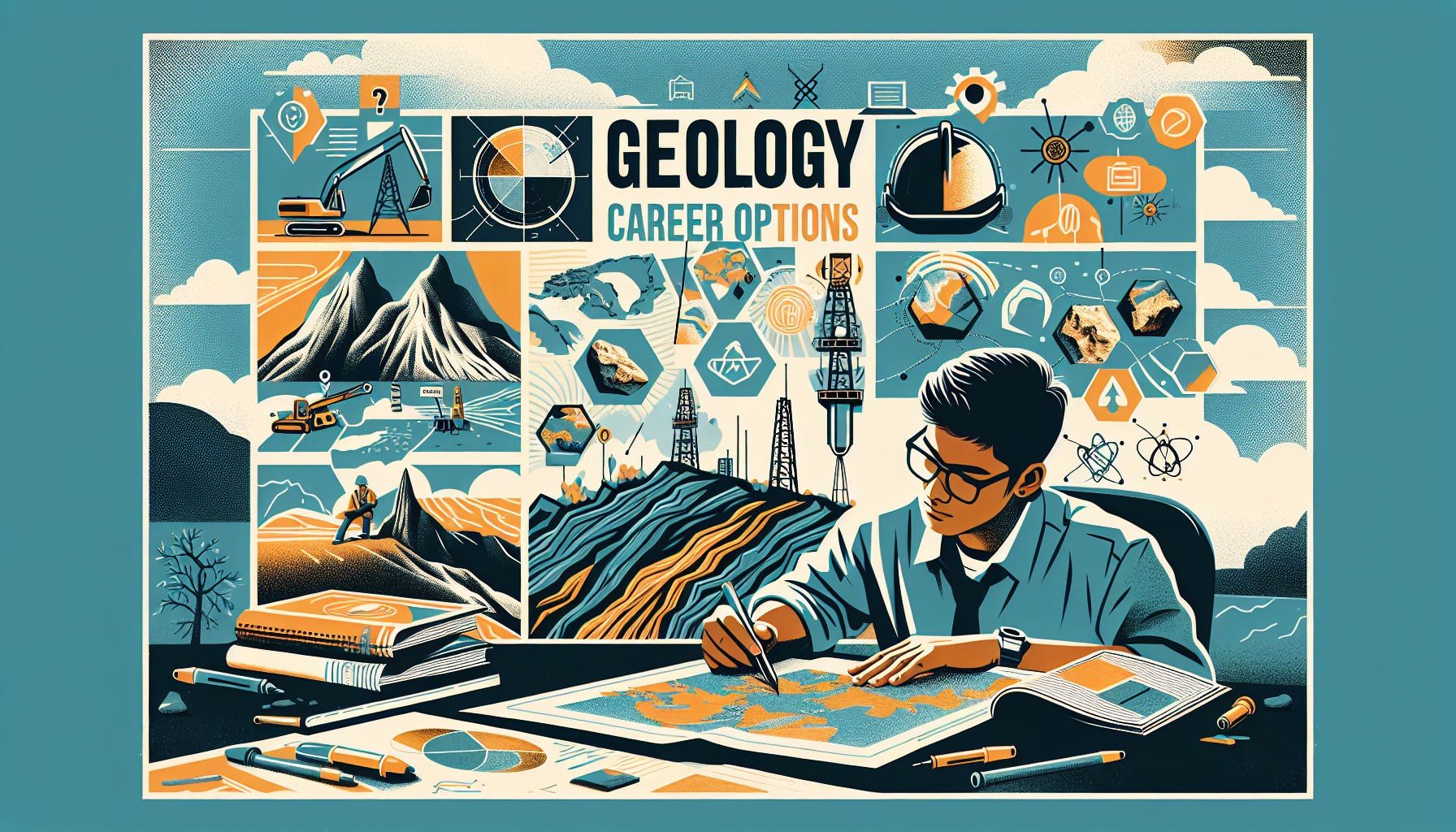 Geology Career Options Thumbnail Geology Career Options: A Guide for Indian Students with a student examining geological formations.