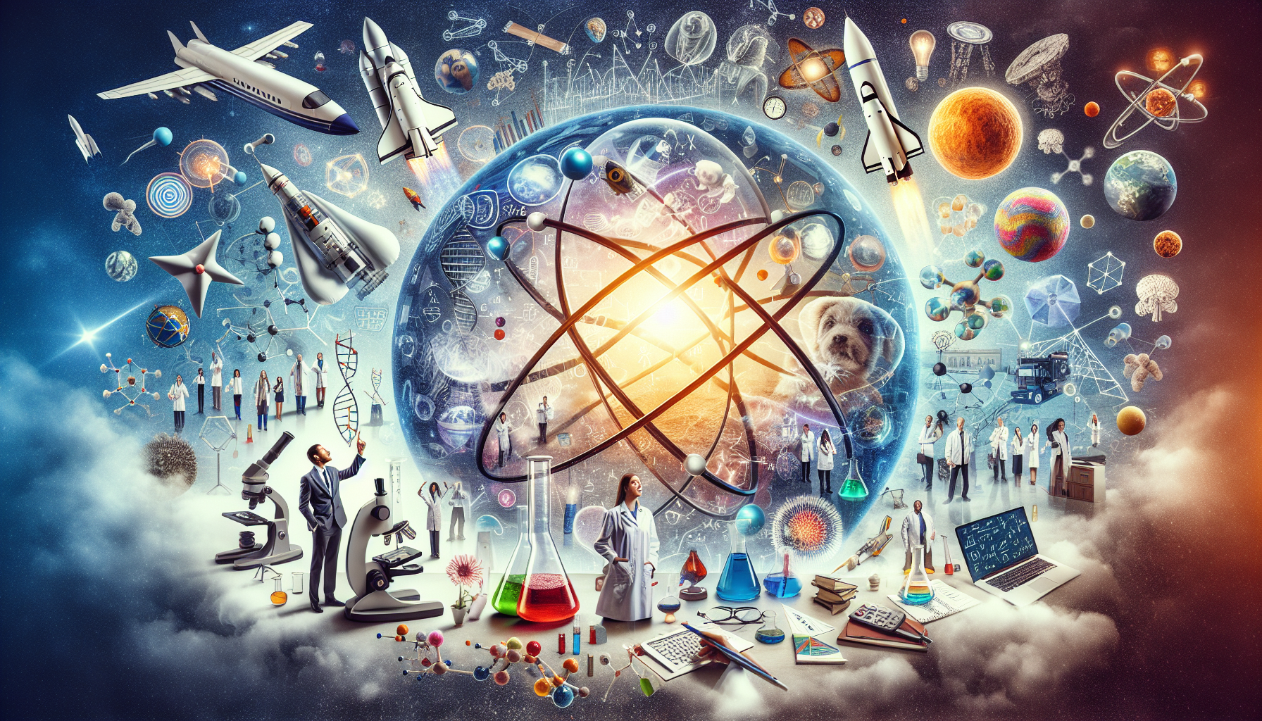 STEM careers across various fields including engineering, computer science, healthcare, and emerging technologies
