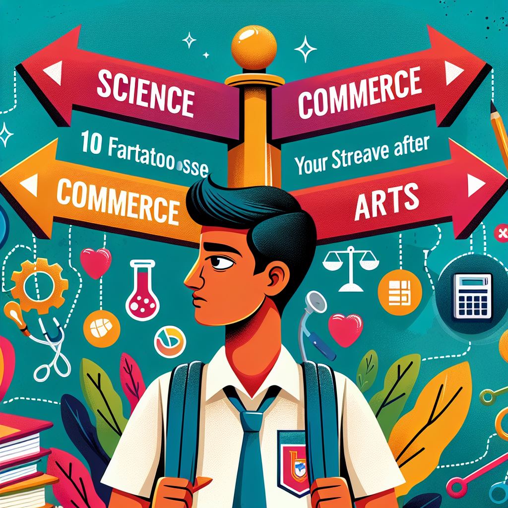 10 Key Factors to Consider When Choosing a Stream After Class 10 choosing stream after Class 10