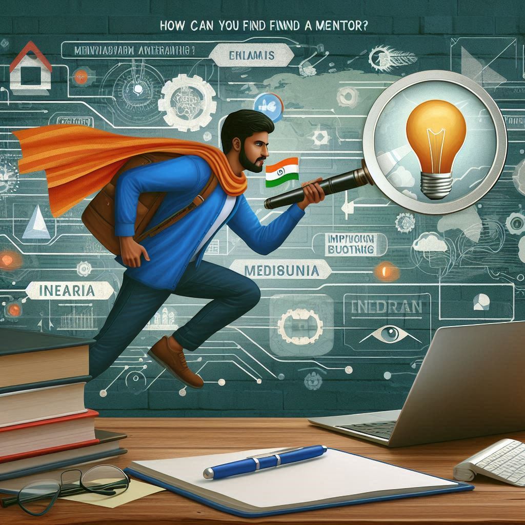 An Indian student actively exploring opportunities and guidance, perfectly representing the focus keyword_ How Can You Find a Mentor. An Indian student seeking guidance and mentorship, reflecting the theme: How Can I Find a Mentor