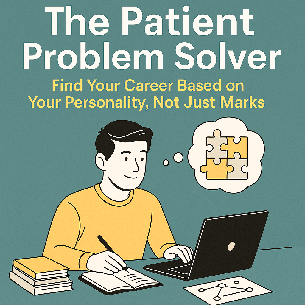Student solving math problem on whiteboard – career guide for patient problem solvers